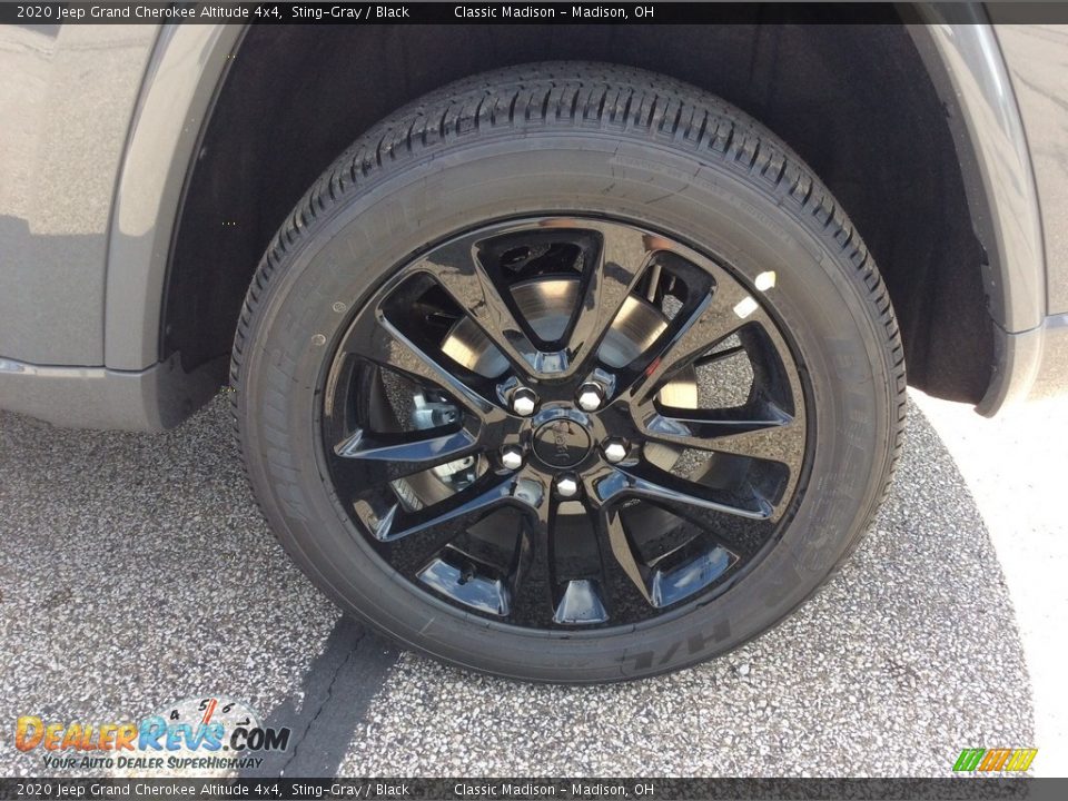 2020 Jeep Grand Cherokee Altitude 4x4 Sting-Gray / Black Photo #9