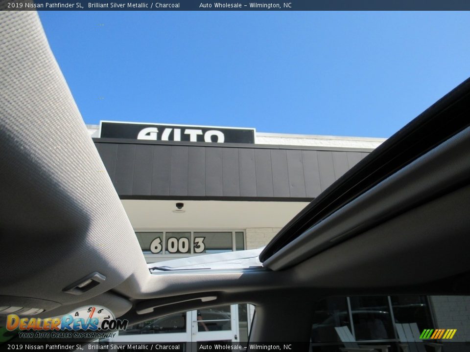 2019 Nissan Pathfinder SL Brilliant Silver Metallic / Charcoal Photo #13