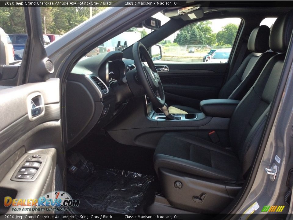 2020 Jeep Grand Cherokee Altitude 4x4 Sting-Gray / Black Photo #11