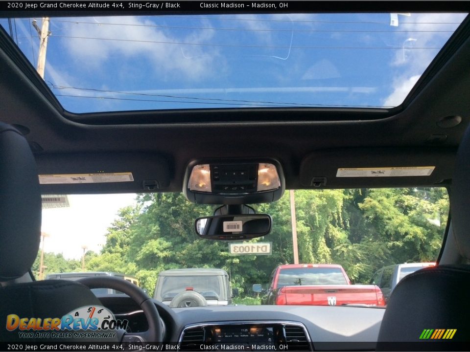 2020 Jeep Grand Cherokee Altitude 4x4 Sting-Gray / Black Photo #12
