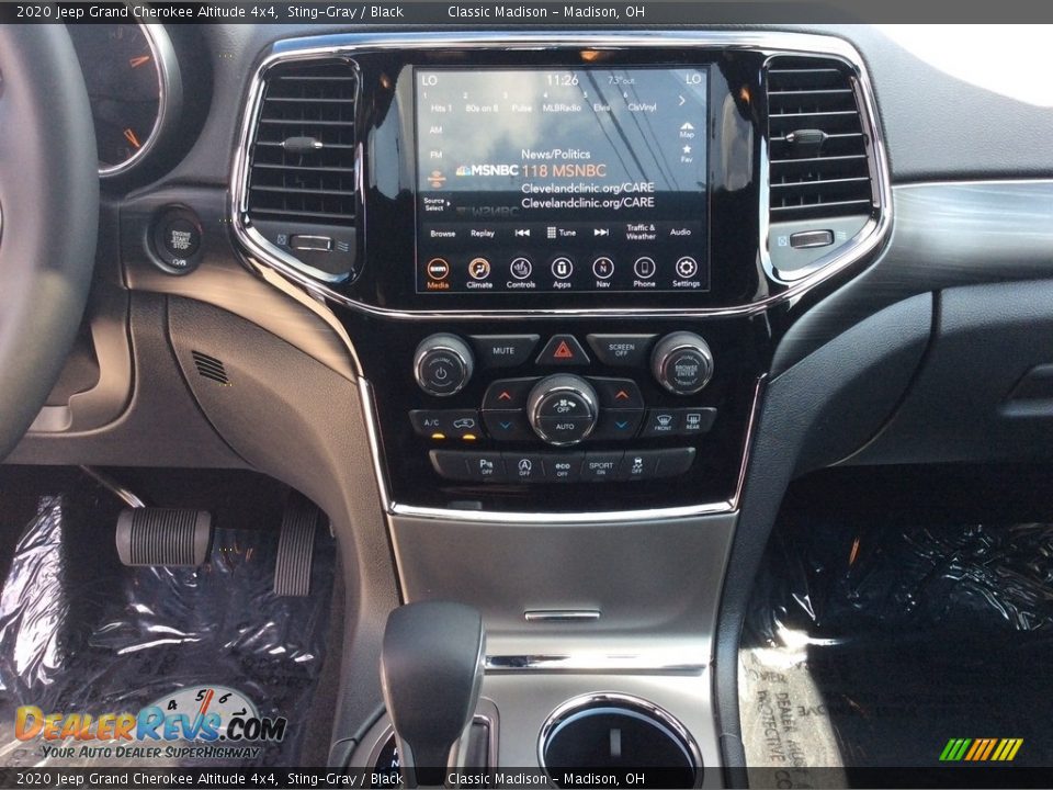 2020 Jeep Grand Cherokee Altitude 4x4 Sting-Gray / Black Photo #14