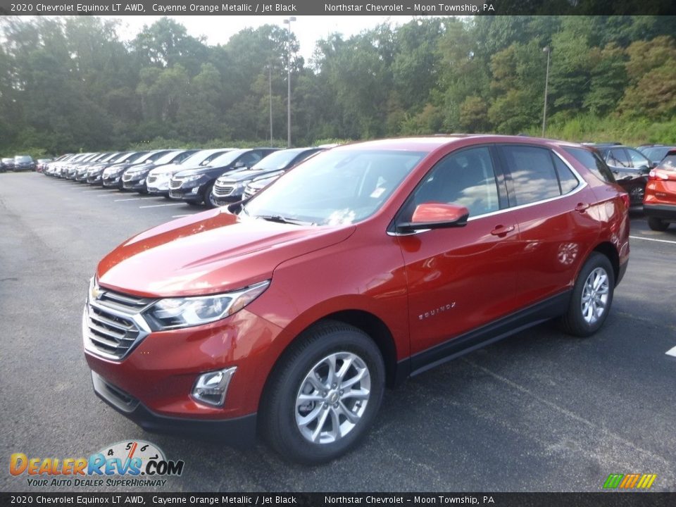 2020 Chevrolet Equinox LT AWD Cayenne Orange Metallic / Jet Black Photo #1