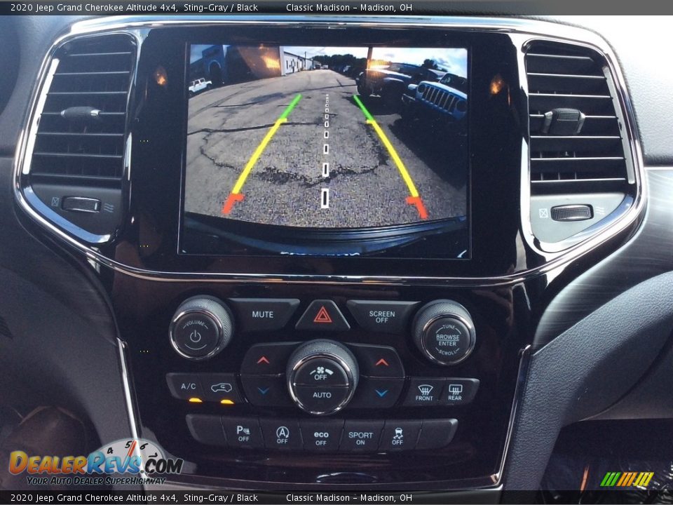 2020 Jeep Grand Cherokee Altitude 4x4 Sting-Gray / Black Photo #17