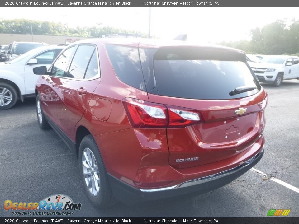 2020 Chevrolet Equinox LT AWD Cayenne Orange Metallic / Jet Black Photo #3