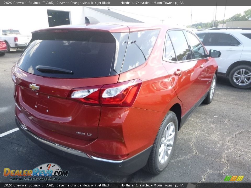 2020 Chevrolet Equinox LT AWD Cayenne Orange Metallic / Jet Black Photo #5