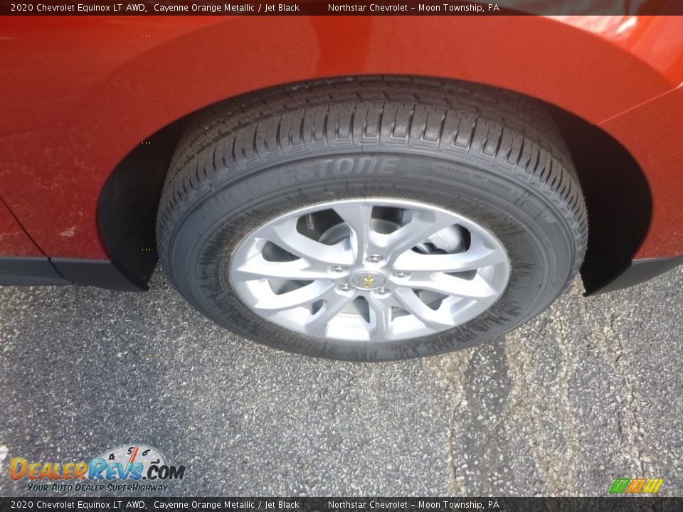 2020 Chevrolet Equinox LT AWD Cayenne Orange Metallic / Jet Black Photo #8