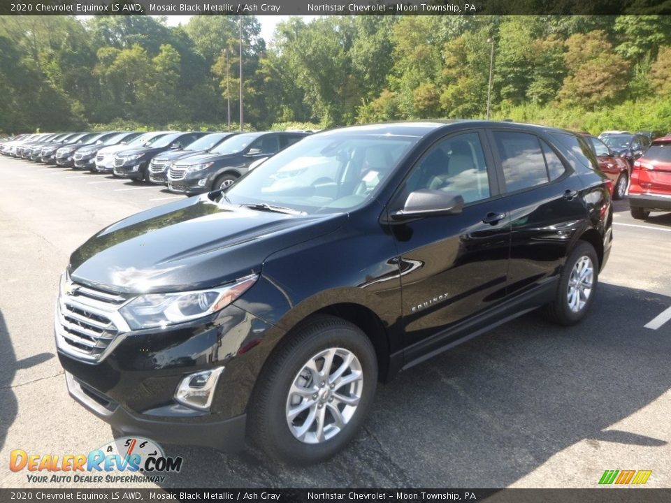2020 Chevrolet Equinox LS AWD Mosaic Black Metallic / Ash Gray Photo #1