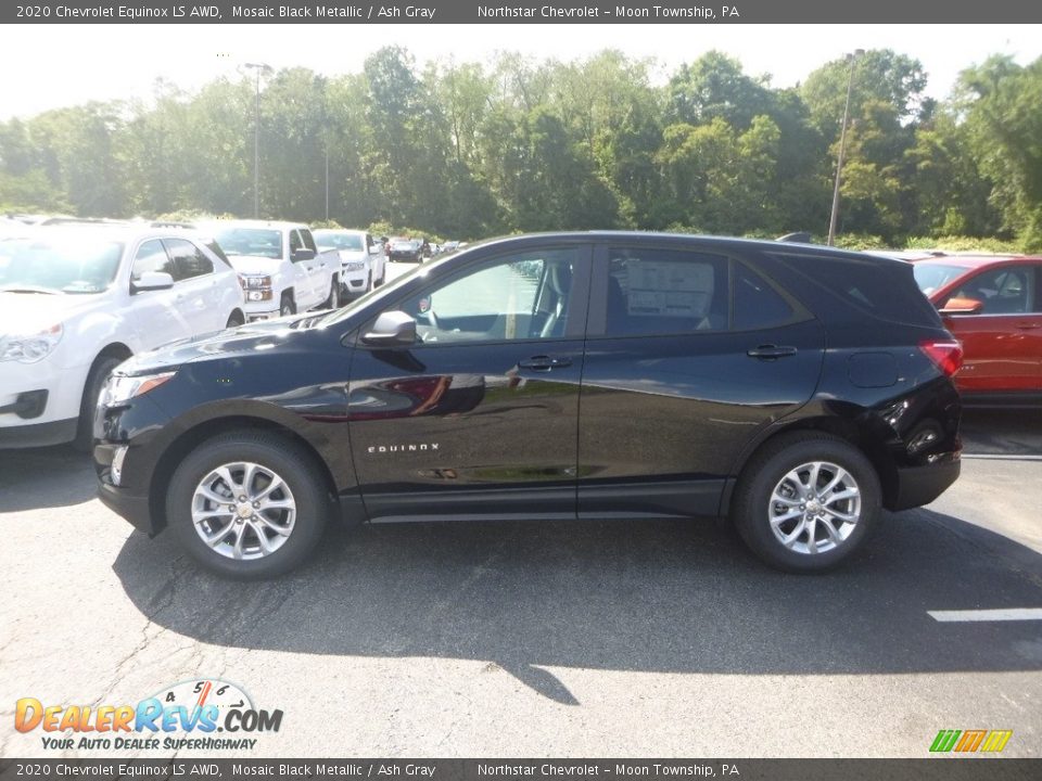 2020 Chevrolet Equinox LS AWD Mosaic Black Metallic / Ash Gray Photo #2