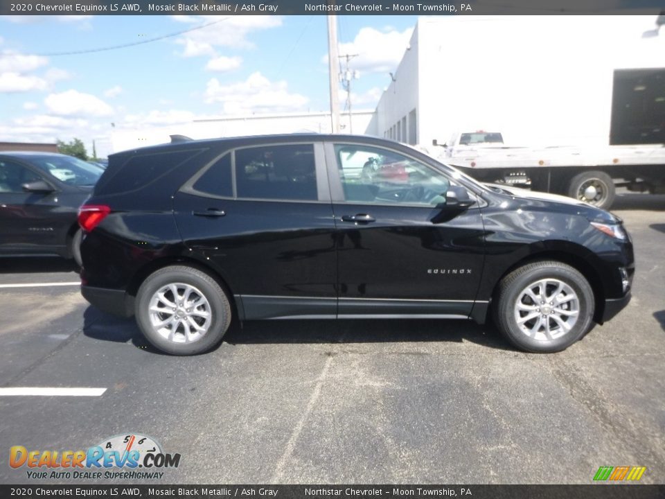 2020 Chevrolet Equinox LS AWD Mosaic Black Metallic / Ash Gray Photo #6