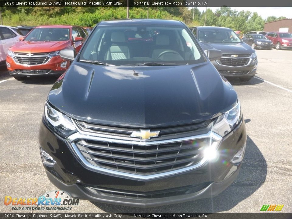 2020 Chevrolet Equinox LS AWD Mosaic Black Metallic / Ash Gray Photo #8