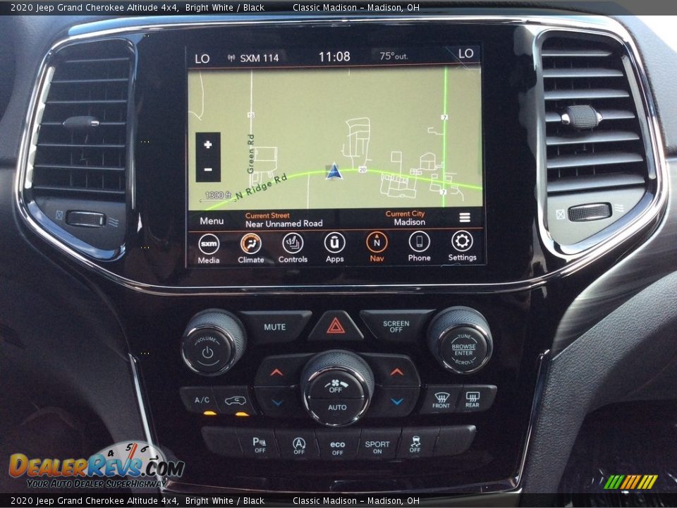Navigation of 2020 Jeep Grand Cherokee Altitude 4x4 Photo #16