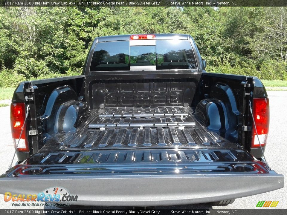 2017 Ram 2500 Big Horn Crew Cab 4x4 Brilliant Black Crystal Pearl / Black/Diesel Gray Photo #13