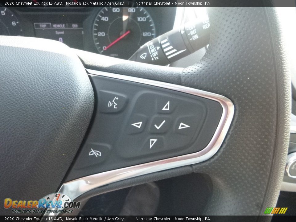 2020 Chevrolet Equinox LS AWD Mosaic Black Metallic / Ash Gray Photo #19