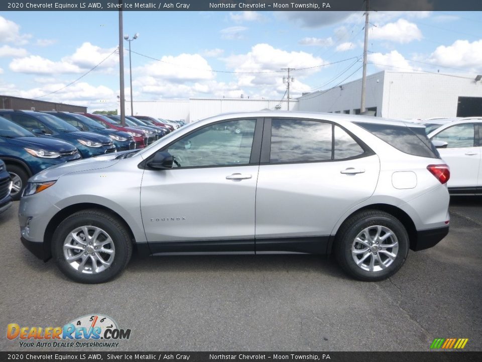 Silver Ice Metallic 2020 Chevrolet Equinox LS AWD Photo #2