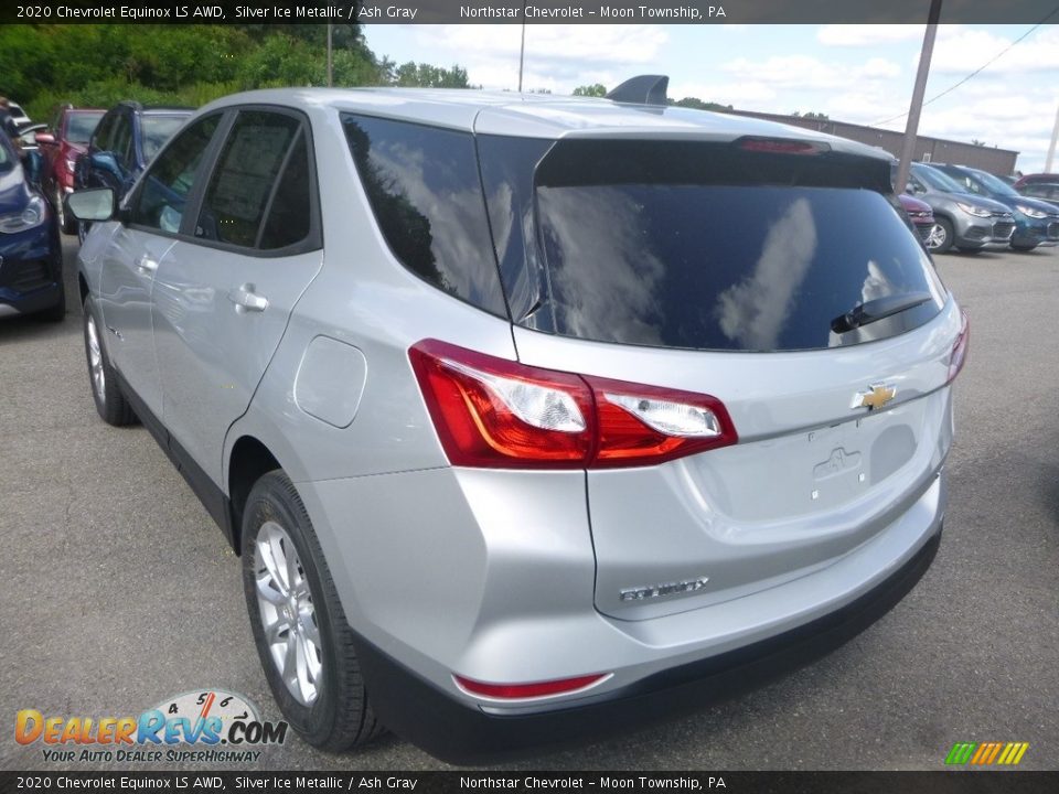 2020 Chevrolet Equinox LS AWD Silver Ice Metallic / Ash Gray Photo #3