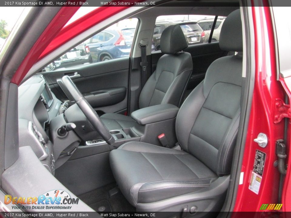 2017 Kia Sportage EX AWD Hyper Red / Black Photo #16