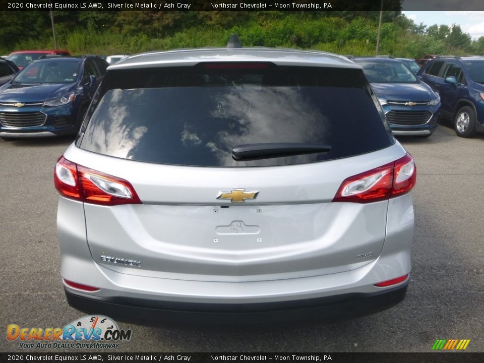 2020 Chevrolet Equinox LS AWD Silver Ice Metallic / Ash Gray Photo #4