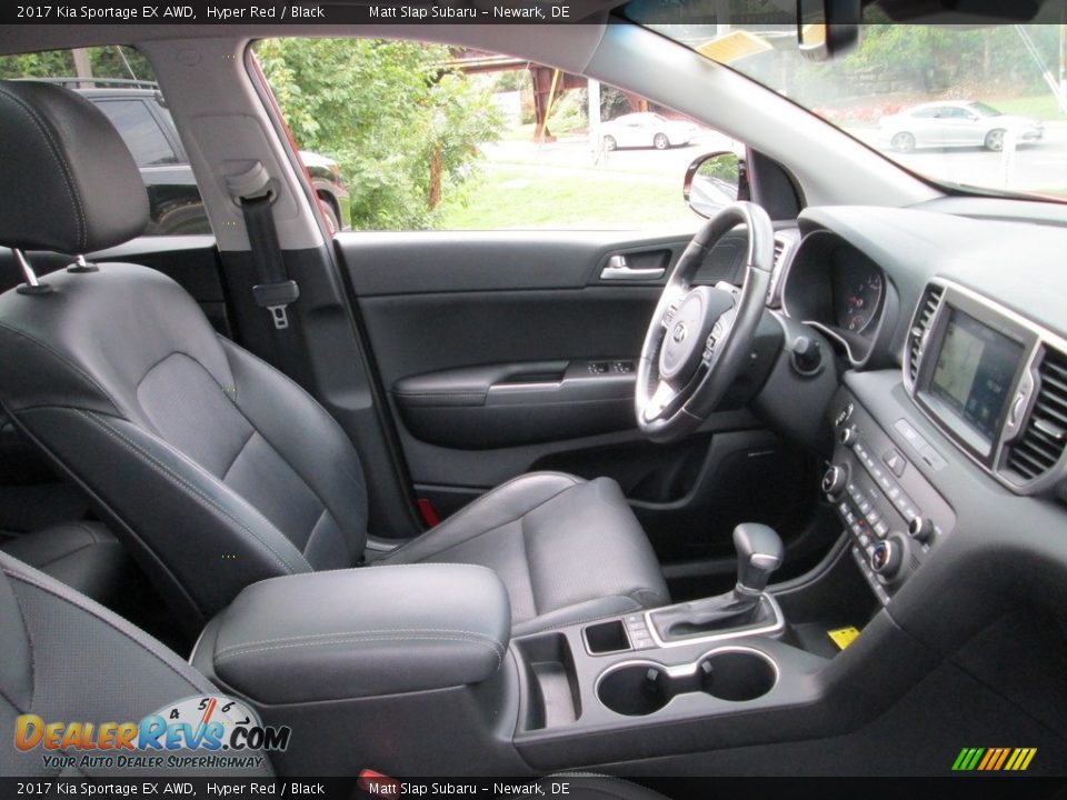 2017 Kia Sportage EX AWD Hyper Red / Black Photo #17