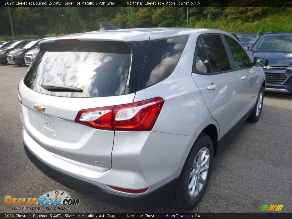 2020 Chevrolet Equinox LS AWD Silver Ice Metallic / Ash Gray Photo #5