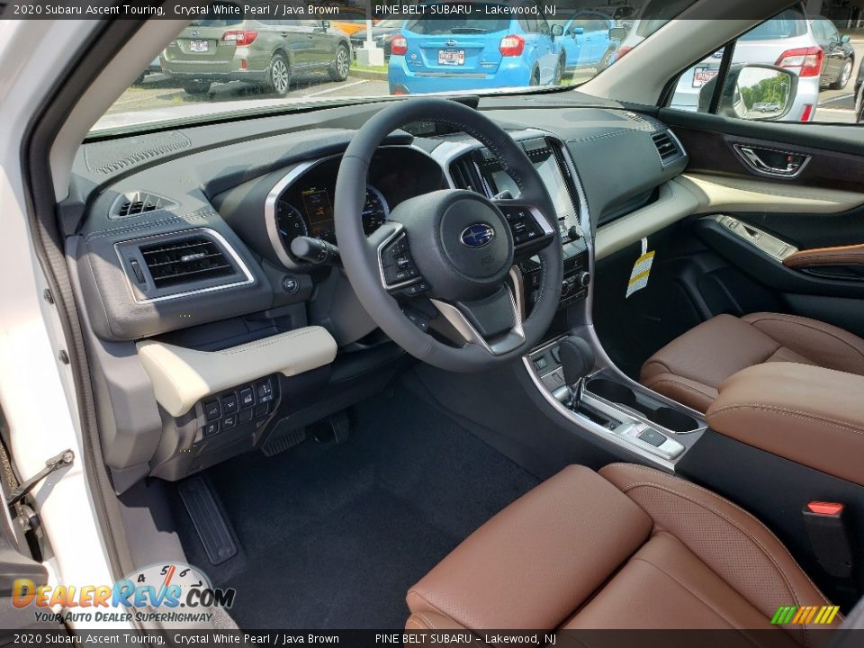 Java Brown Interior - 2020 Subaru Ascent Touring Photo #6
