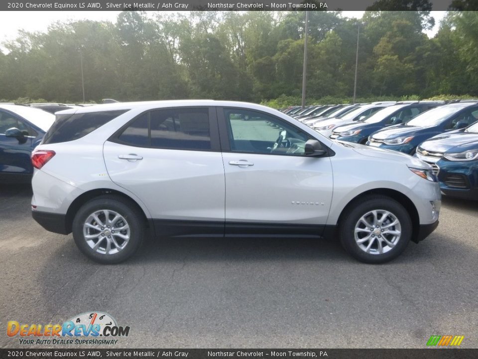 Silver Ice Metallic 2020 Chevrolet Equinox LS AWD Photo #6
