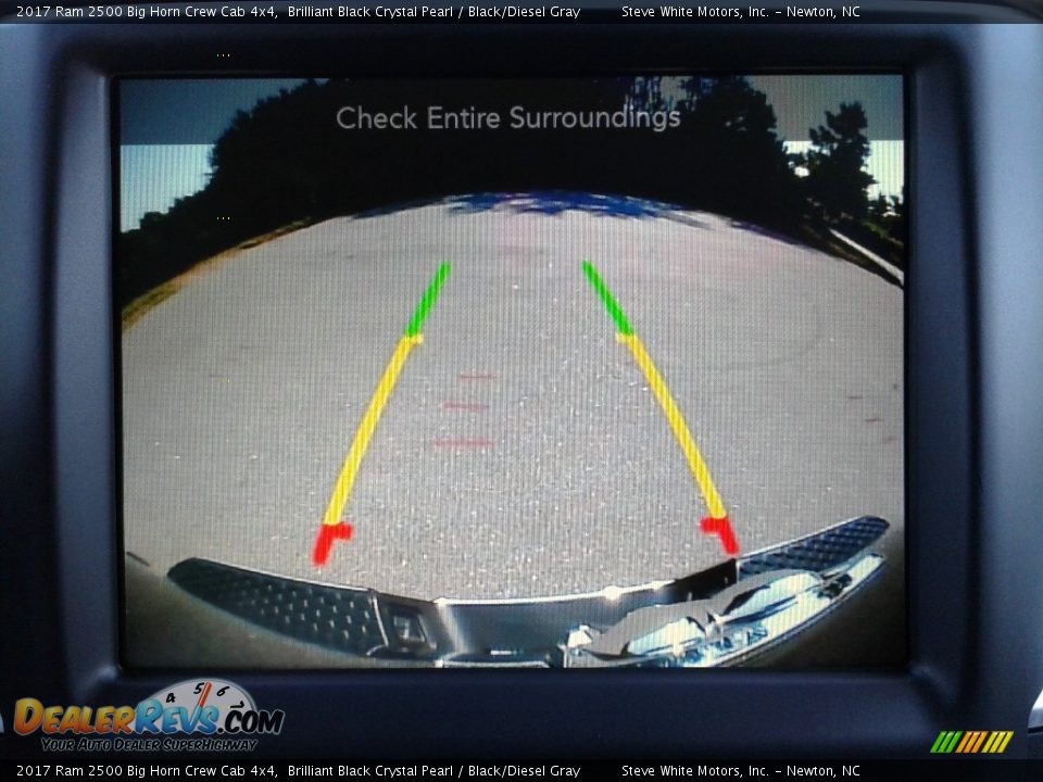 2017 Ram 2500 Big Horn Crew Cab 4x4 Brilliant Black Crystal Pearl / Black/Diesel Gray Photo #23