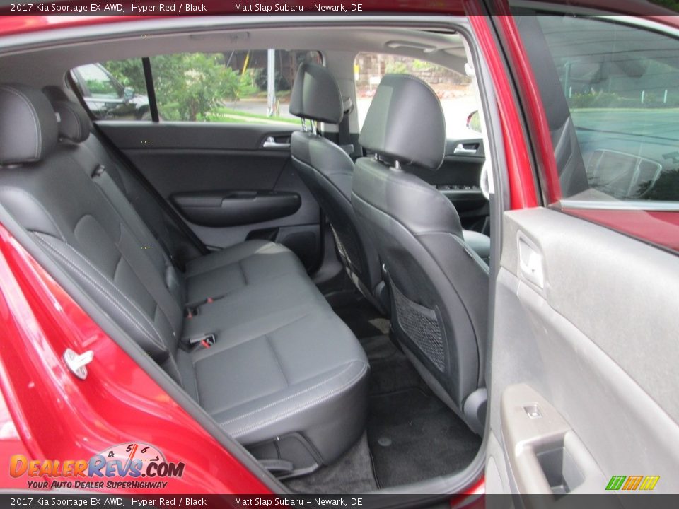2017 Kia Sportage EX AWD Hyper Red / Black Photo #19