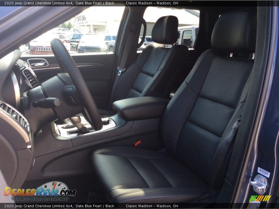 2020 Jeep Grand Cherokee Limited 4x4 Slate Blue Pearl / Black Photo #3