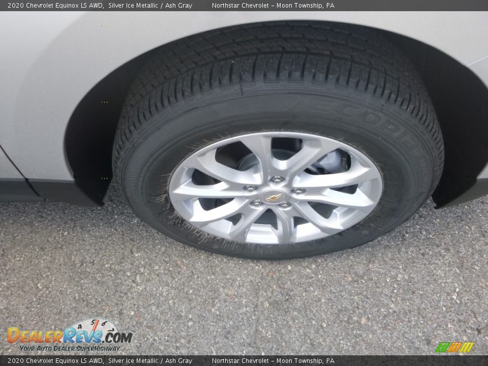 2020 Chevrolet Equinox LS AWD Silver Ice Metallic / Ash Gray Photo #8