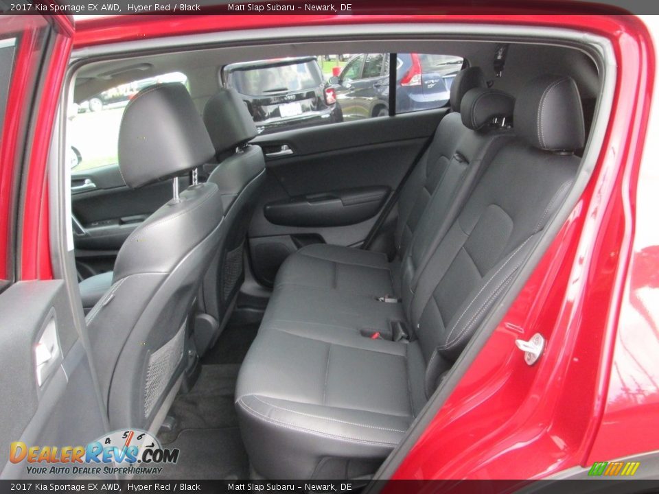 2017 Kia Sportage EX AWD Hyper Red / Black Photo #21