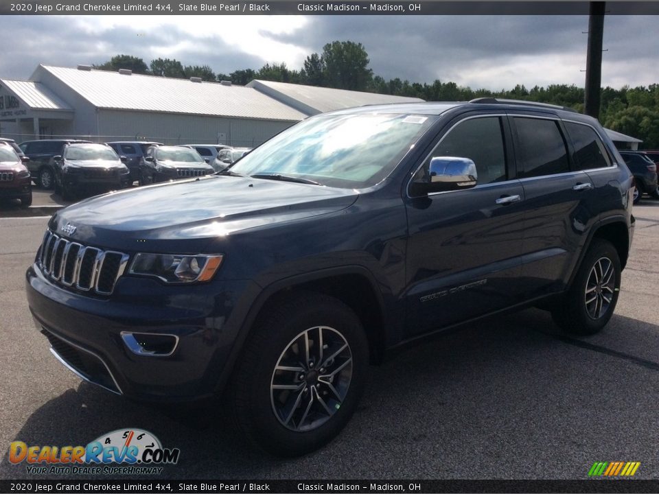 2020 Jeep Grand Cherokee Limited 4x4 Slate Blue Pearl / Black Photo #5