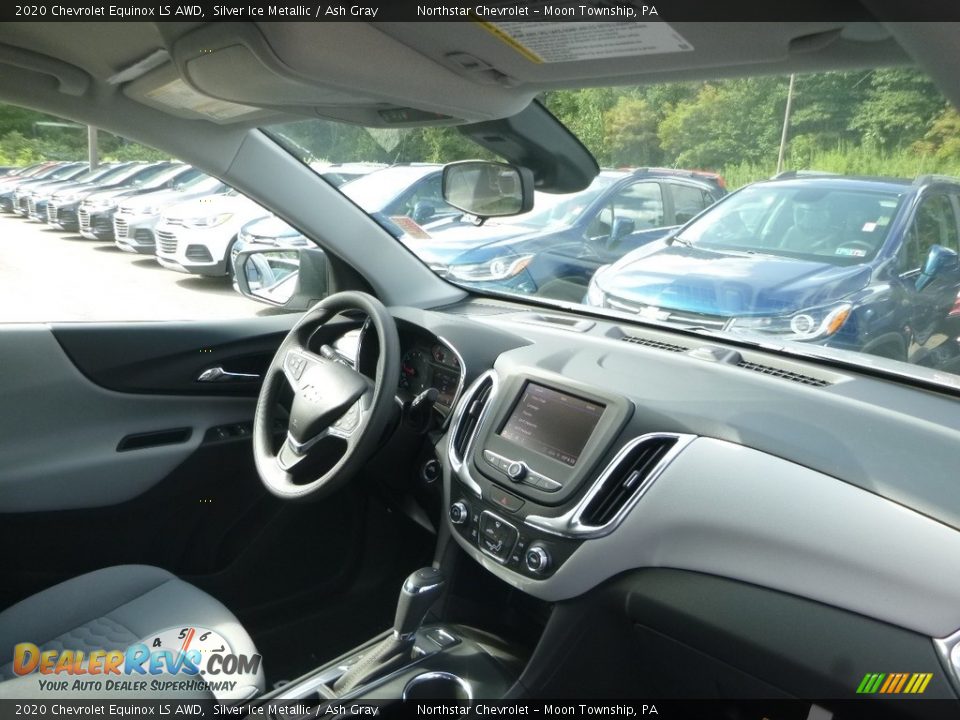 2020 Chevrolet Equinox LS AWD Silver Ice Metallic / Ash Gray Photo #10