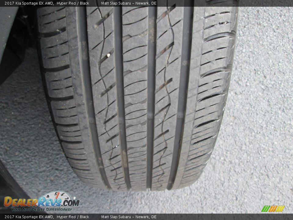 2017 Kia Sportage EX AWD Hyper Red / Black Photo #23