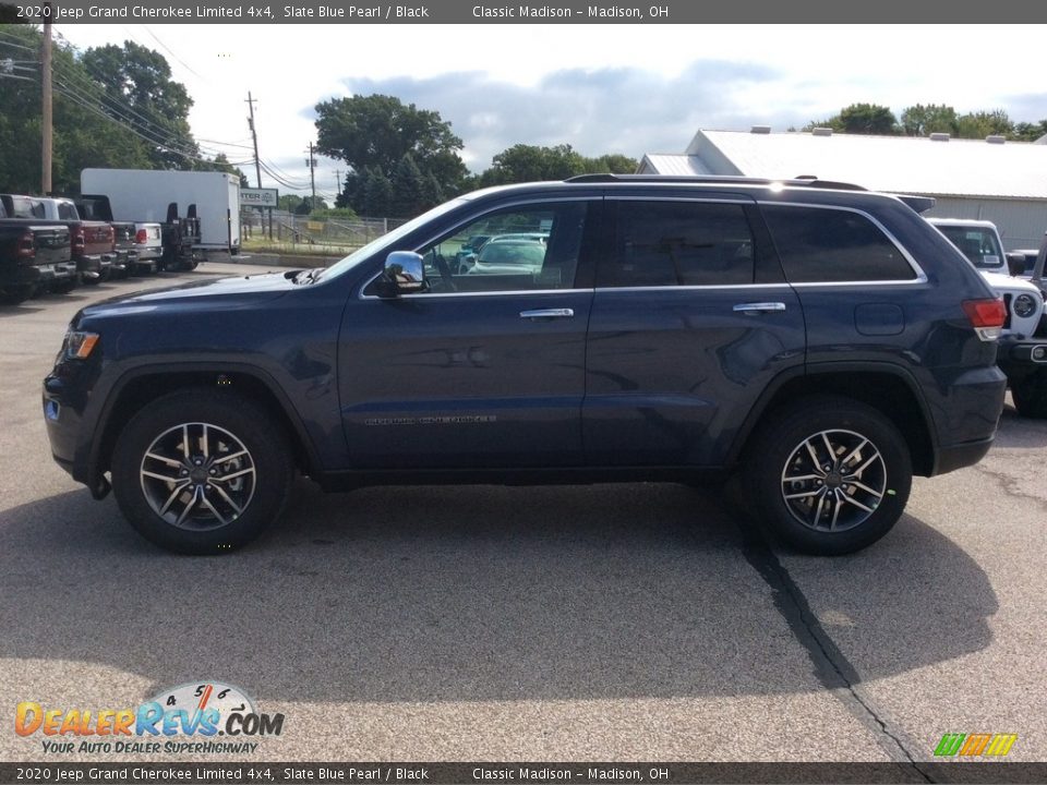 2020 Jeep Grand Cherokee Limited 4x4 Slate Blue Pearl / Black Photo #6