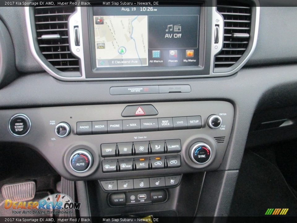 2017 Kia Sportage EX AWD Hyper Red / Black Photo #25