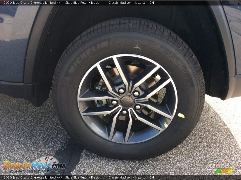 2020 Jeep Grand Cherokee Limited 4x4 Slate Blue Pearl / Black Photo #9