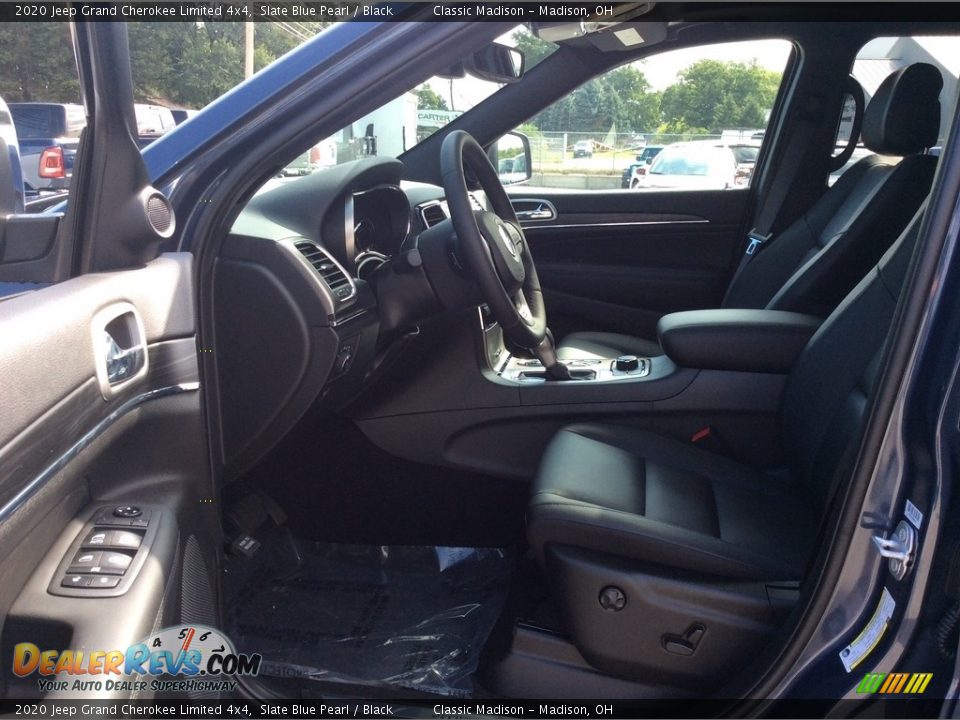 2020 Jeep Grand Cherokee Limited 4x4 Slate Blue Pearl / Black Photo #11