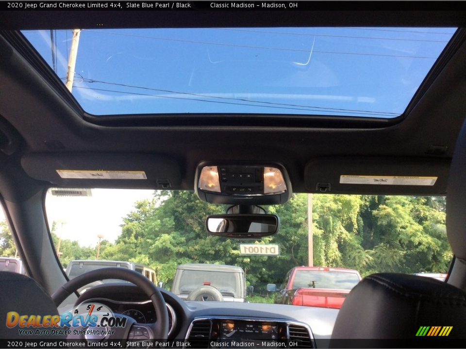 2020 Jeep Grand Cherokee Limited 4x4 Slate Blue Pearl / Black Photo #12