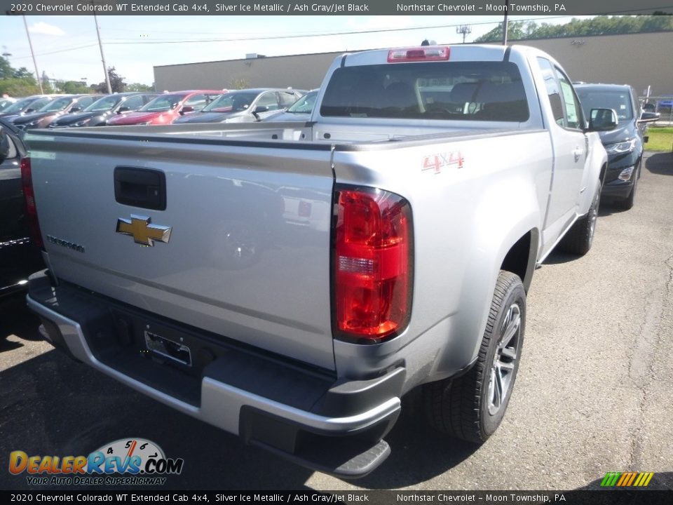 2020 Chevrolet Colorado WT Extended Cab 4x4 Silver Ice Metallic / Ash Gray/Jet Black Photo #5