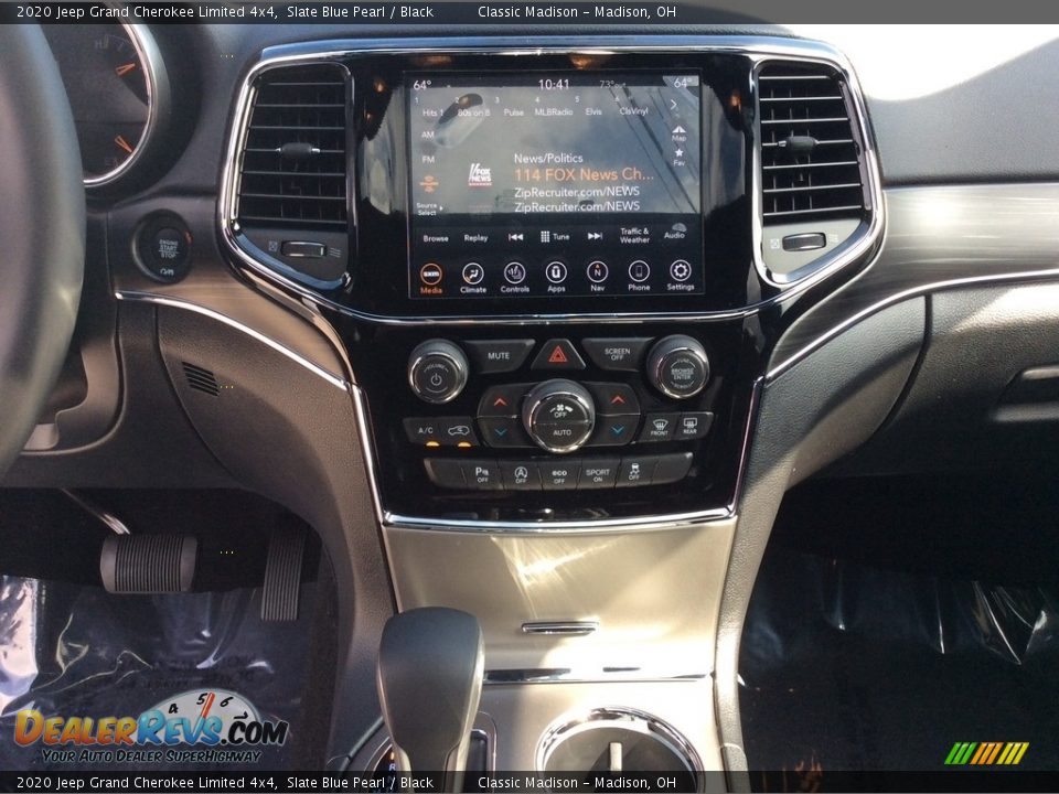 2020 Jeep Grand Cherokee Limited 4x4 Slate Blue Pearl / Black Photo #15