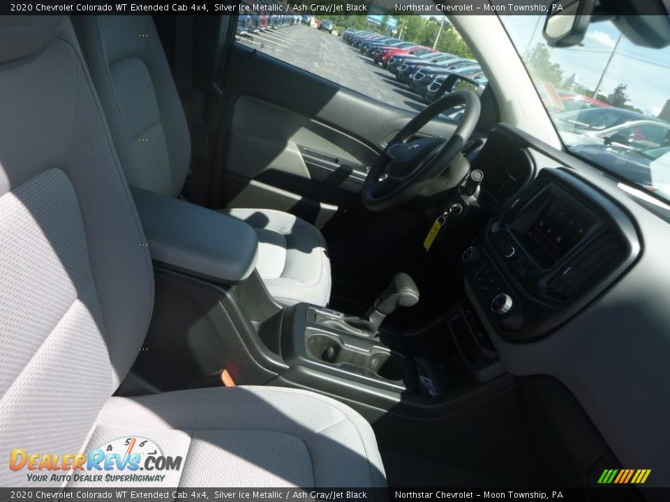 2020 Chevrolet Colorado WT Extended Cab 4x4 Silver Ice Metallic / Ash Gray/Jet Black Photo #8