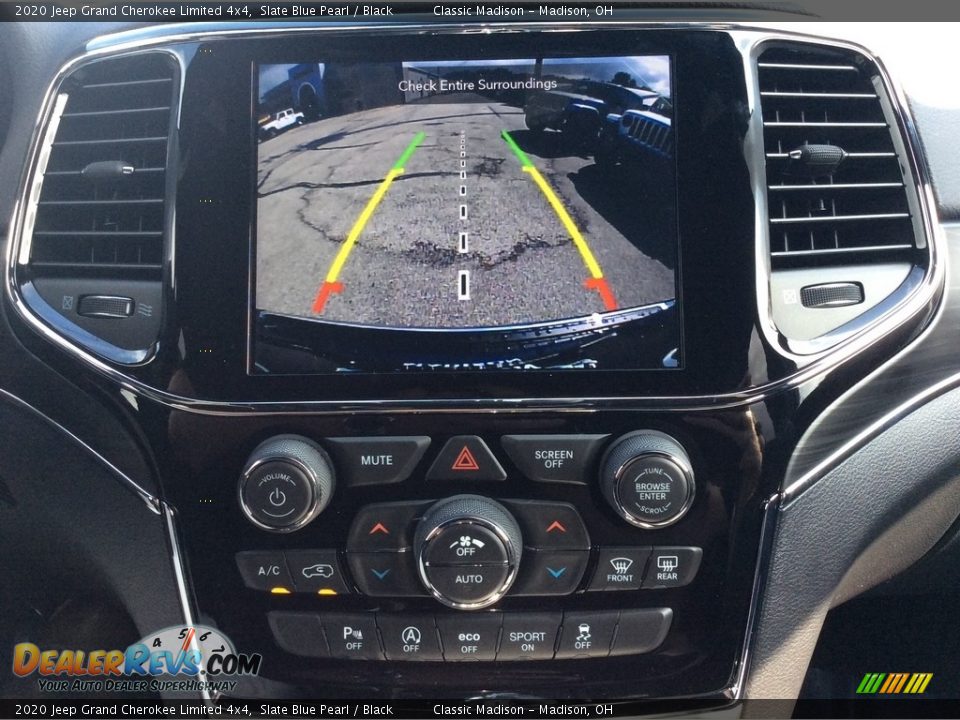 2020 Jeep Grand Cherokee Limited 4x4 Slate Blue Pearl / Black Photo #18