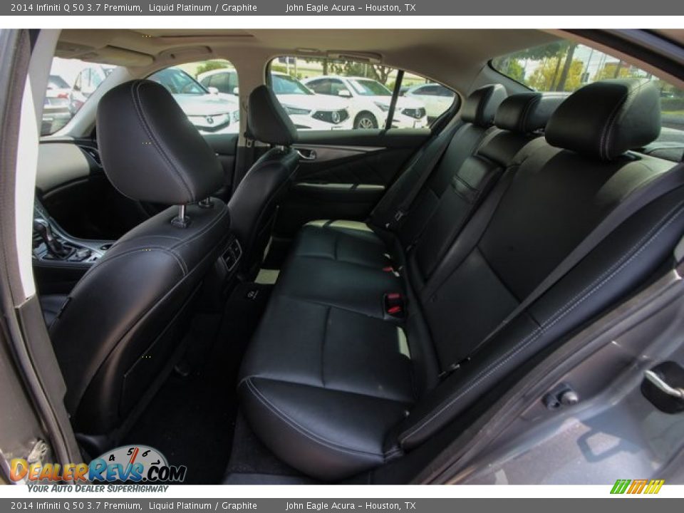 2014 Infiniti Q 50 3.7 Premium Liquid Platinum / Graphite Photo #19