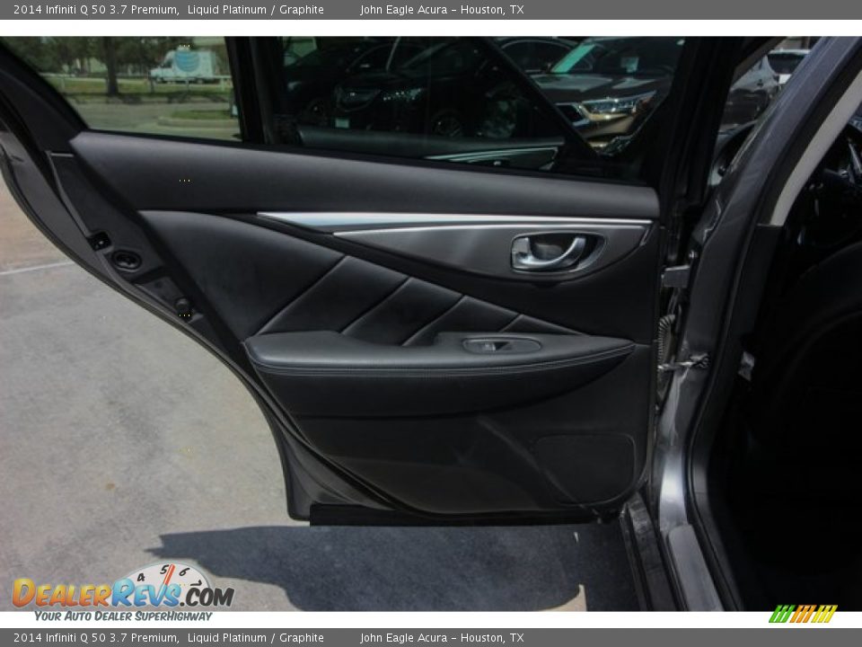 2014 Infiniti Q 50 3.7 Premium Liquid Platinum / Graphite Photo #20