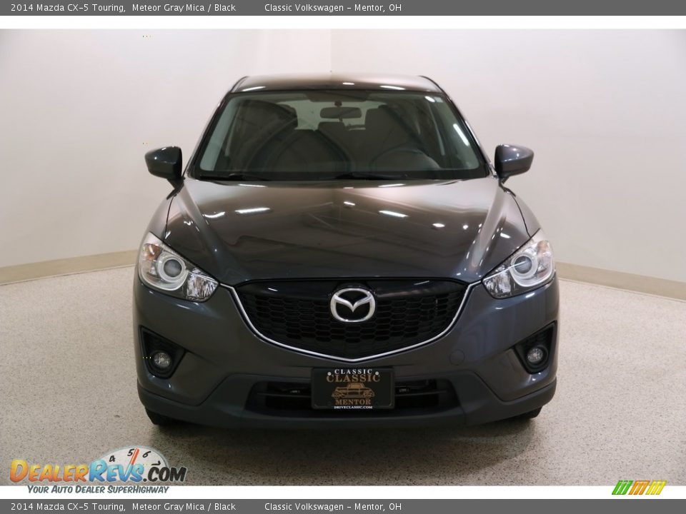 2014 Mazda CX-5 Touring Meteor Gray Mica / Black Photo #2