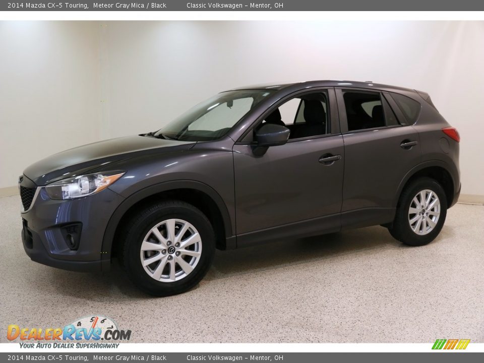 2014 Mazda CX-5 Touring Meteor Gray Mica / Black Photo #3