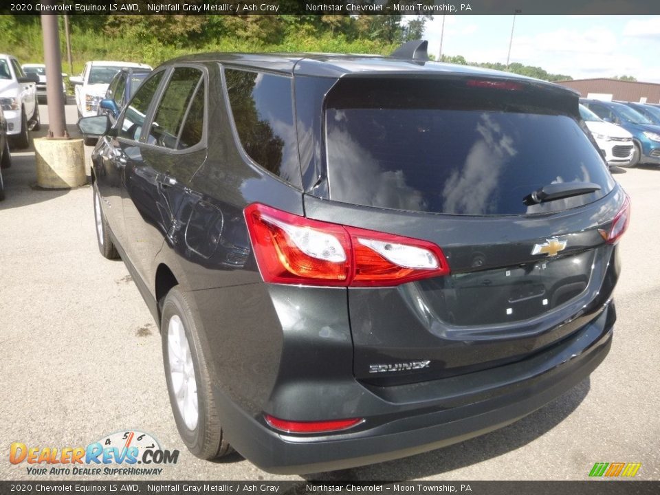 2020 Chevrolet Equinox LS AWD Nightfall Gray Metallic / Ash Gray Photo #3