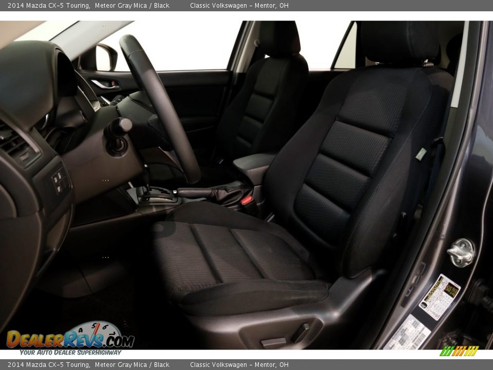 2014 Mazda CX-5 Touring Meteor Gray Mica / Black Photo #5