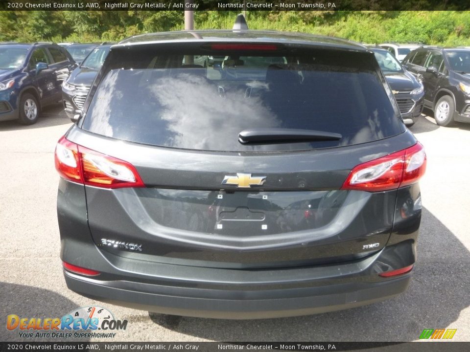 2020 Chevrolet Equinox LS AWD Nightfall Gray Metallic / Ash Gray Photo #4