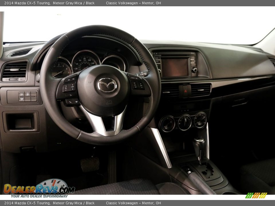 2014 Mazda CX-5 Touring Meteor Gray Mica / Black Photo #6